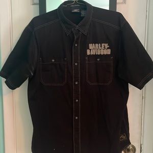 Mens HD button up